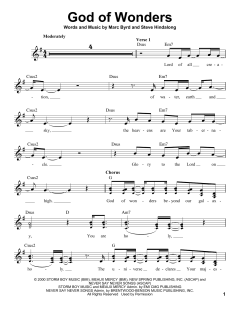 God Of Wonders von Third Day (Download) 