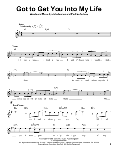 Got To Get You Into My Life von The Beatles (Download) 
