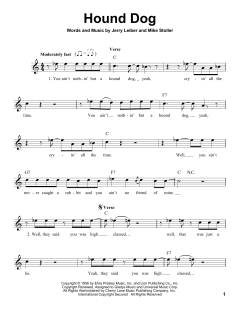 Hound Dog von Elvis Presley (Download) 