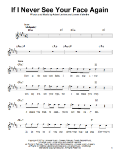 If I Never See Your Face Again von Maroon 5 (Download) 