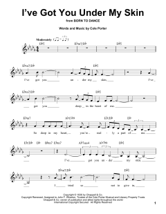 I've Got You Under My Skin von Cole Porter (Download) 