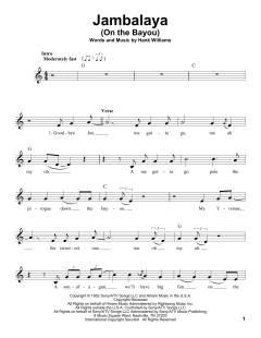 Jambalaya von Hank Williams (Download) 