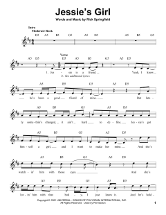 Jessie's Girl von Rick Springfield (Download) 