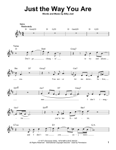 Just The Way You Are von Billy Joel (Download) 