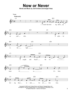 Now Or Never von Josh Groban (Download) 