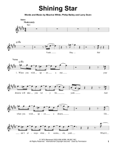 Shining Star von Earth, Wind & Fire (Download) 