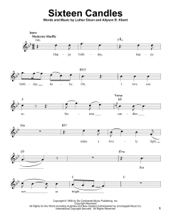 Sixteen Candles von The Crests (Download) 