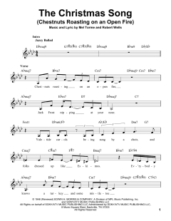 The Christmas Song von Robert Wells (Download) 