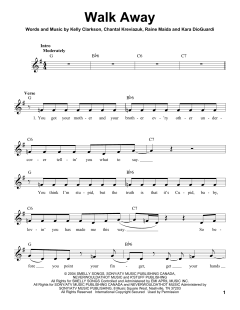 Walk Away von Kelly Clarkson (Download) 