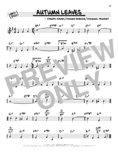Autumn Leaves von Roger Williams (Download) 