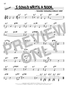 I Could Write A Book von Richard Rodgers (Download) 