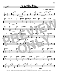 I Love You von Cole Porter (Download) 