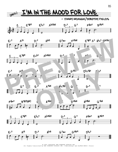 I'm In The Mood For Love von Jimmy McHugh (Download) 