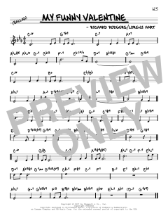 My Funny Valentine von Richard Rodgers (Download) 