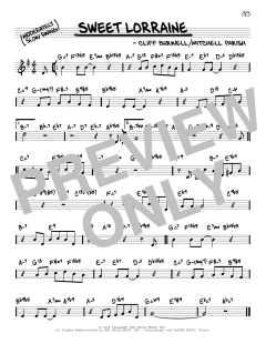 Sweet Lorraine von Mitchell Parish (Download) 