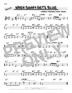 When Sunny Gets Blue von Johnny Mathis (Download) 