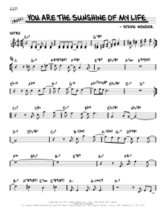 You Are The Sunshine Of My Life von Stevie Wonder (Download) 
