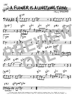 A Flower Is A Lovesome Thing von Billy Strayhorn (Download) 