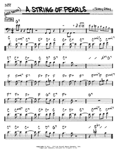 A String Of Pearls von Eddie DeLange (Download) 