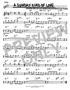 A Sunday Kind Of Love von Louis Prima (Download) 