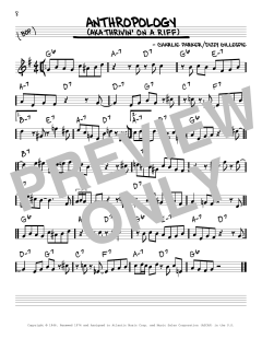 Anthropology von Charlie Parker (Download) 