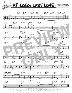At Long Last Love von Cole Porter (Download) 