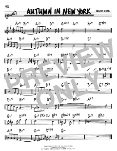 Autumn In New York von Bud Powell (Download) 