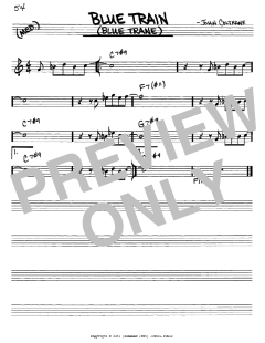 Blue Train von John Coltrane (Download) 