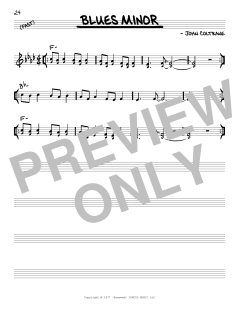 Blues Minor von John Coltrane (Download) 