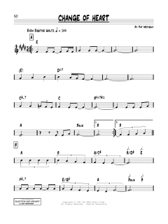Change Of Heart von Pat Metheny (Download) 
