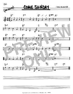 Come Sunday von Duke Ellington (Download) 