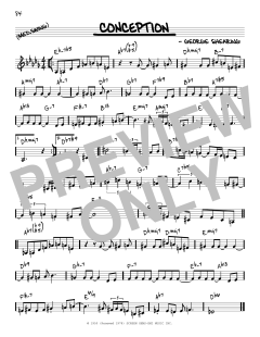 Conception [Reharmonized version] von George Shearing (Download) 