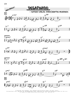 Desafinado [Reharmonized version] von Antonio Carlos Jobim (Download) 