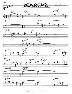 Desert Air von Chick Corea (Download) 