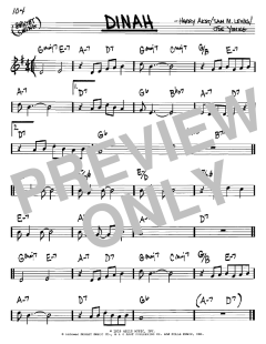 Dinah von Harry Akst (Download) 