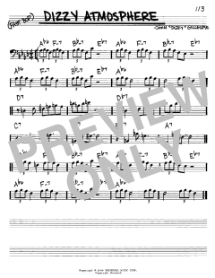 Dizzy Atmosphere von Charlie Parker (Download) 