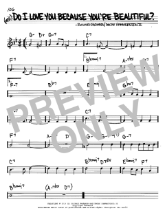 Do I Love You Because You're Beautiful? von Richard Rodgers (Download) 