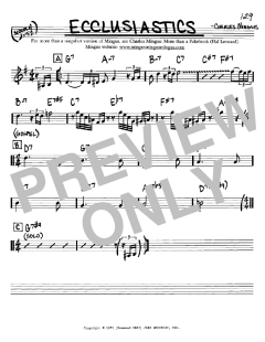 Ecclusiastics von Charles Mingus (Download) 