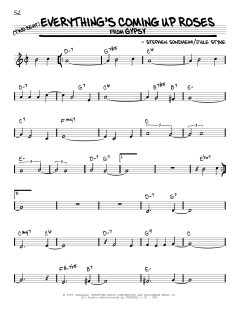 Everything's Coming Up Roses von Stephen Sondheim (Download) 