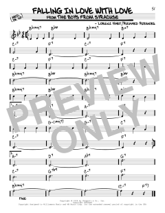 Falling In Love With Love von Richard Rodgers (Download) 
