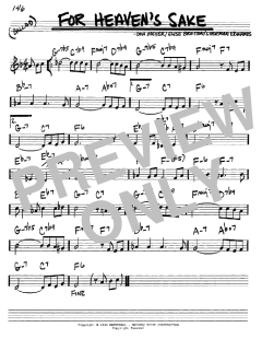 For Heaven's Sake von Bill Evans (Download) 