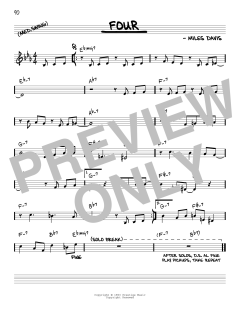 Four von Miles Davis (Download) 