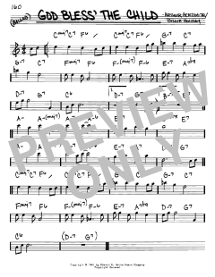 God Bless' The Child von Billie Holiday (Download) 