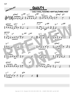 Guilty [Reharmonized version] von Gus Kahn (Download) 