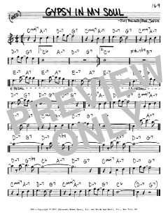 Gypsy In My Soul von Moe Jaffe (Download) 