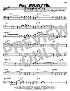 How Insensitive von Antonio Carlos Jobim (Download) 