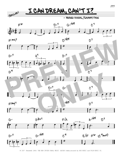 I Can Dream, Can't I? von Sammy Fain (Download) 