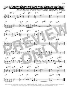 I Don't Want To Set The World On Fire von The Ink Spots (Download) 