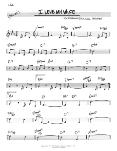 I Love My Wife von Cy Coleman (Download) 
