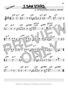 I Saw Stars von Al Hoffman (Download) 